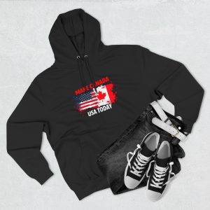 Three-Panel Fleece Hoodie - Image 3