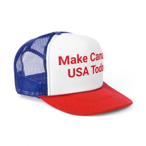 Make Canada USA Today Trucker Cap - Fun Headwear for Patriotic Celebrations - Image 2