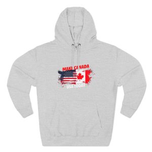 Three-Panel Fleece Hoodie - Image 5